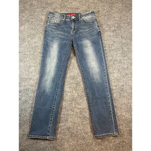 Guess Denim Jeans Lincoln Slim Straight 30x30 Blue Stretch